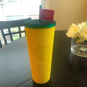 Starbucks Hawaii Collection pineapple tumbler.